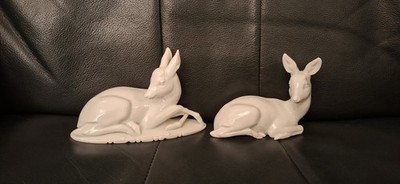 Rosenthal Figuren alt Reh Kitz Kärner Jagd