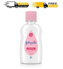 Johnson's Baby Oil, Pure Mineral Oil to Prevent Moisture Loss for Newborn, Kids,