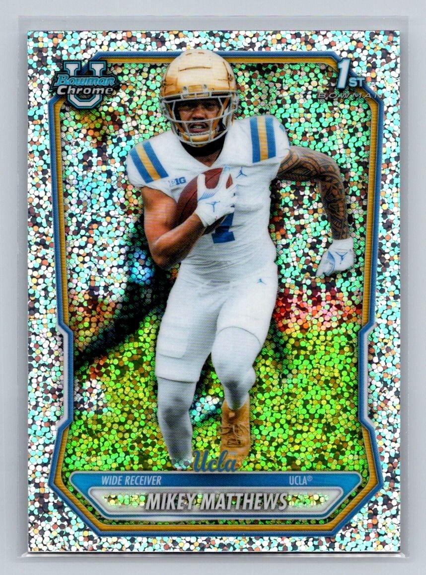 2026 Bowman Chrome 1st Speckle Refractor Mikey Matthews #BCP-81 UCLA