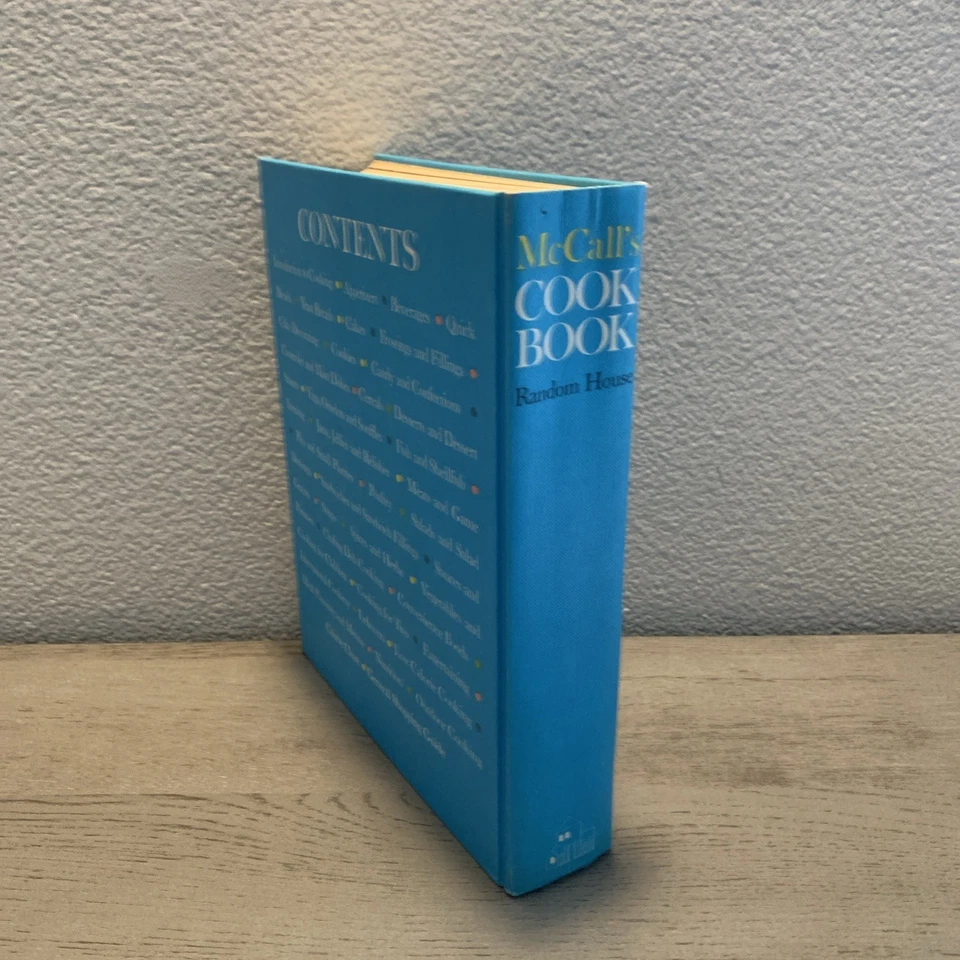 Vintage McCall's Cook Book HC 1963 Turquoise Blue Cover - Image 3 of 4