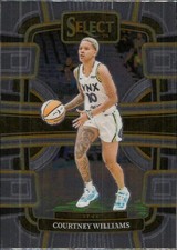 Courtney Williams 2024 Panini Select WNBA #54 Minnesota Lynx