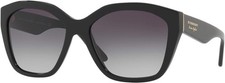 BURBERRY BE 4261 30018G Black Plastic Sunglasses Gray Gradient Lens
