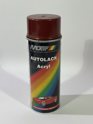 MOTIP 51595 Vehicle Car Paint Red Metallic Acrylic Spray Can 400ml Car Paint