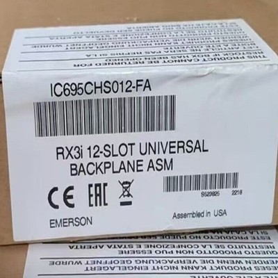 IC695CHS012 New GE Fanuc Emerson RX3i PacSystem IC695CHS012