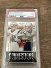 2013 Panini Prestige - Connections Materials Tom Brady, Wes Welker #1 /299 (MEM)
