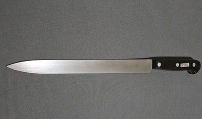 J.A. Henckels zwillingswerk 10'' Carving Knife Solingen Germany No Stain Friodur 