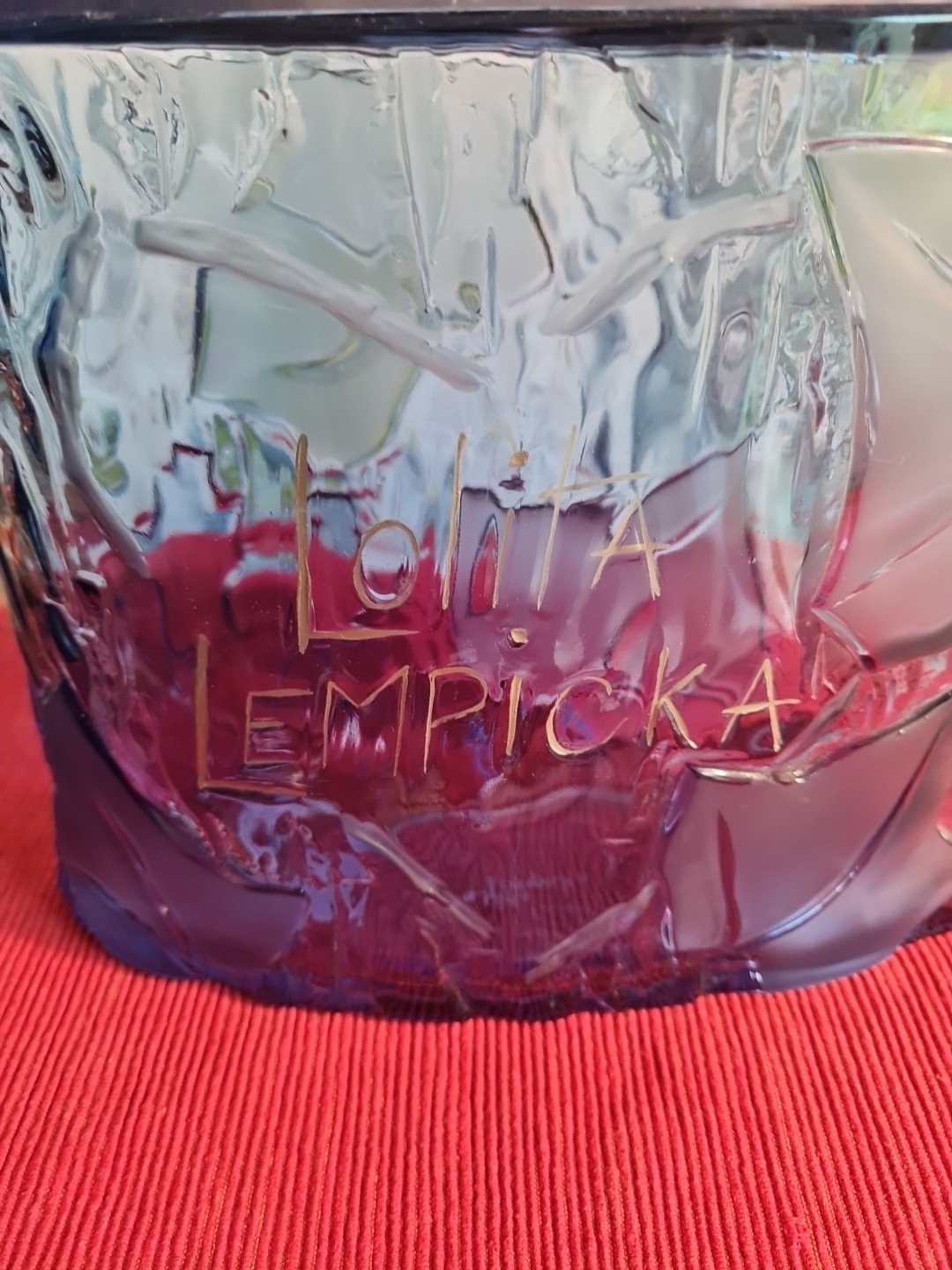 FACON FACTICE GEANT PARFUM LOLITA LEMPICKA AU MASCULIN