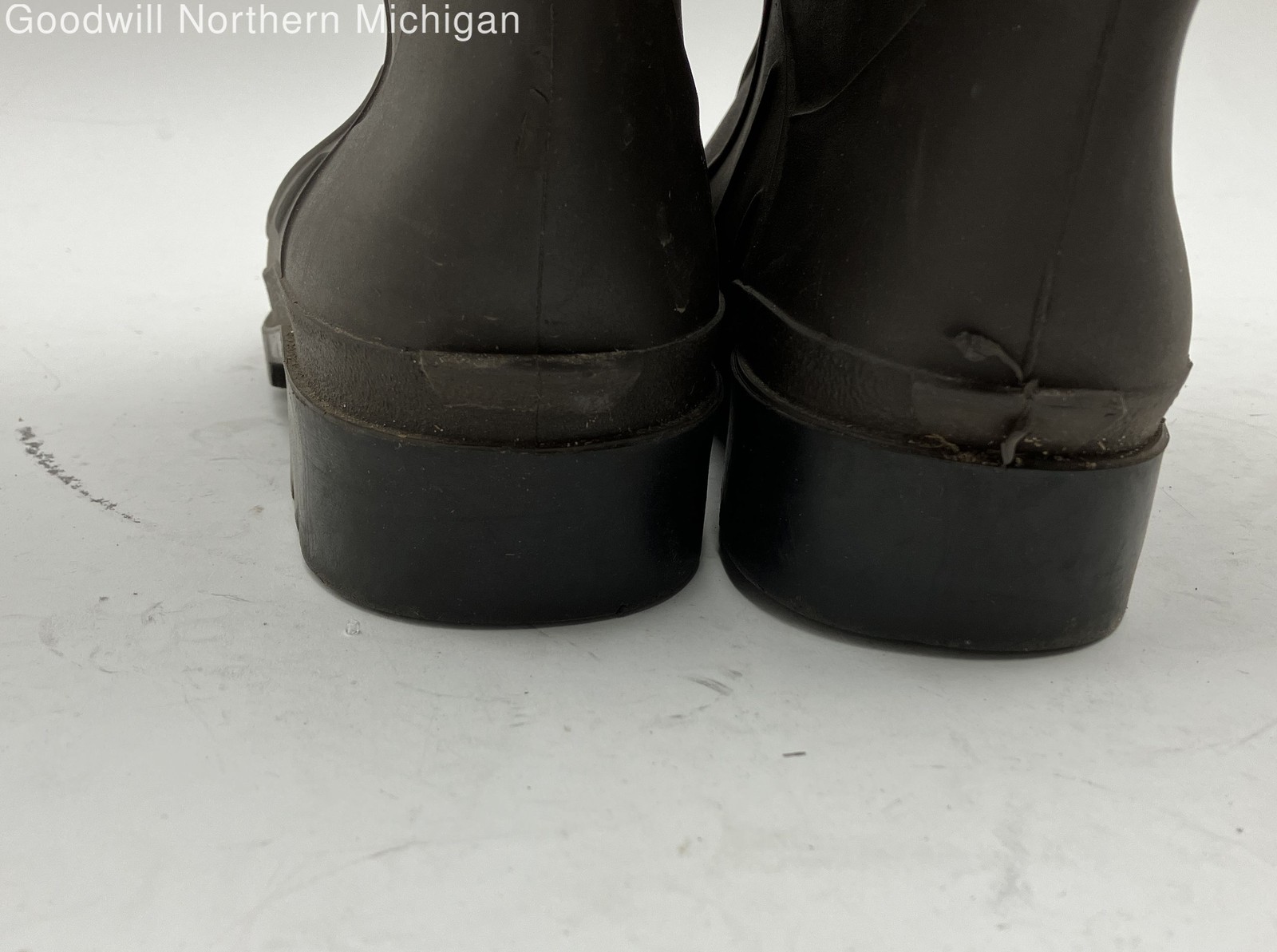 Northerner Brown Solid Rain Boot Boot Men 10 - image 6