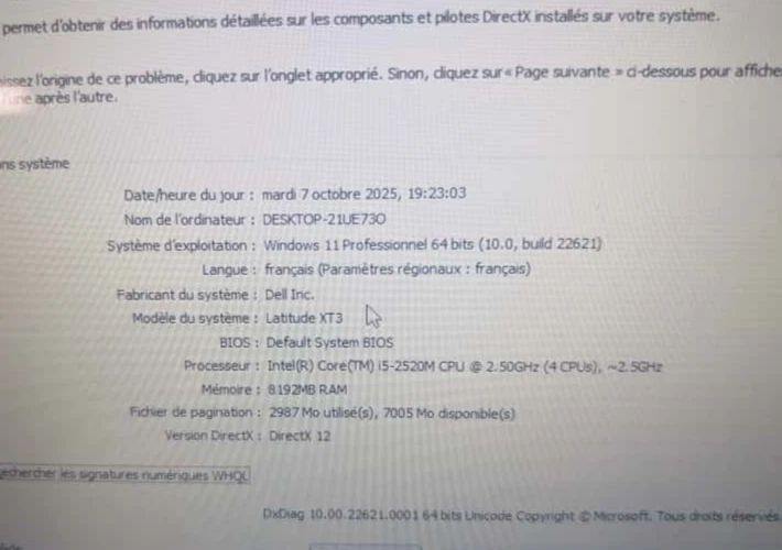 DELL latitude xt3  core i5 avec 8 gb ram 256 Ssd ecran tactile - Photo 4/4