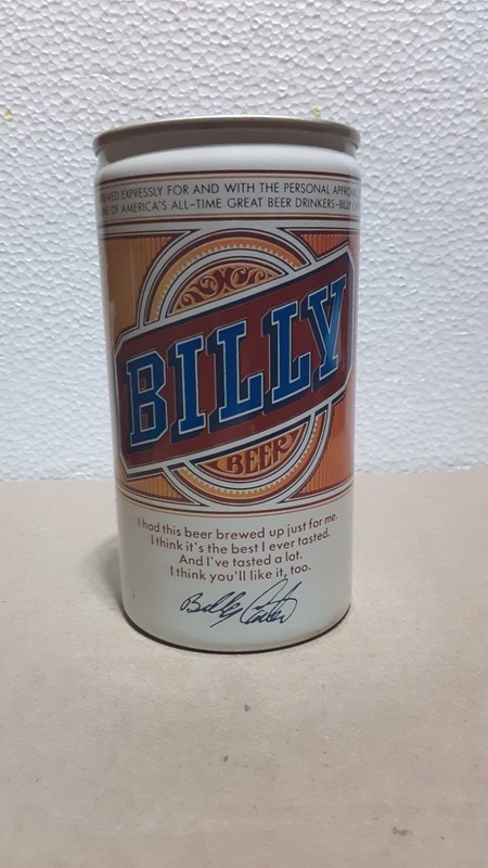 Billy Beer Can, empty, by The West End Brewing Co., Utica, NY. 