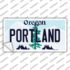 Portland Oregon Vinyl Decal Stickers - Various Sizes