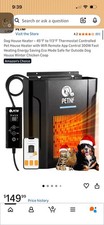 dog house heater with thermostat