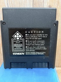 Super Sprint (NES, Tengen) &ndash; Authentic Black Cart &ndash; Cleaned & Tested Working