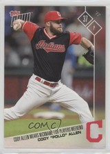 2017 Now Topps Online Exclusive Players Weekend /294 Cody Allen #PW-35 fm0
