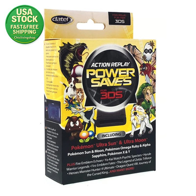 Action Replay Powersaves Cheat Device for 3DS Games  Cheat Codes 3DS GAMES