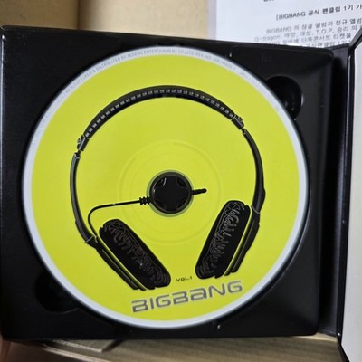 k-pop]BIGBANG 1st Full Album Official Promo CD Rare Not For Sale G