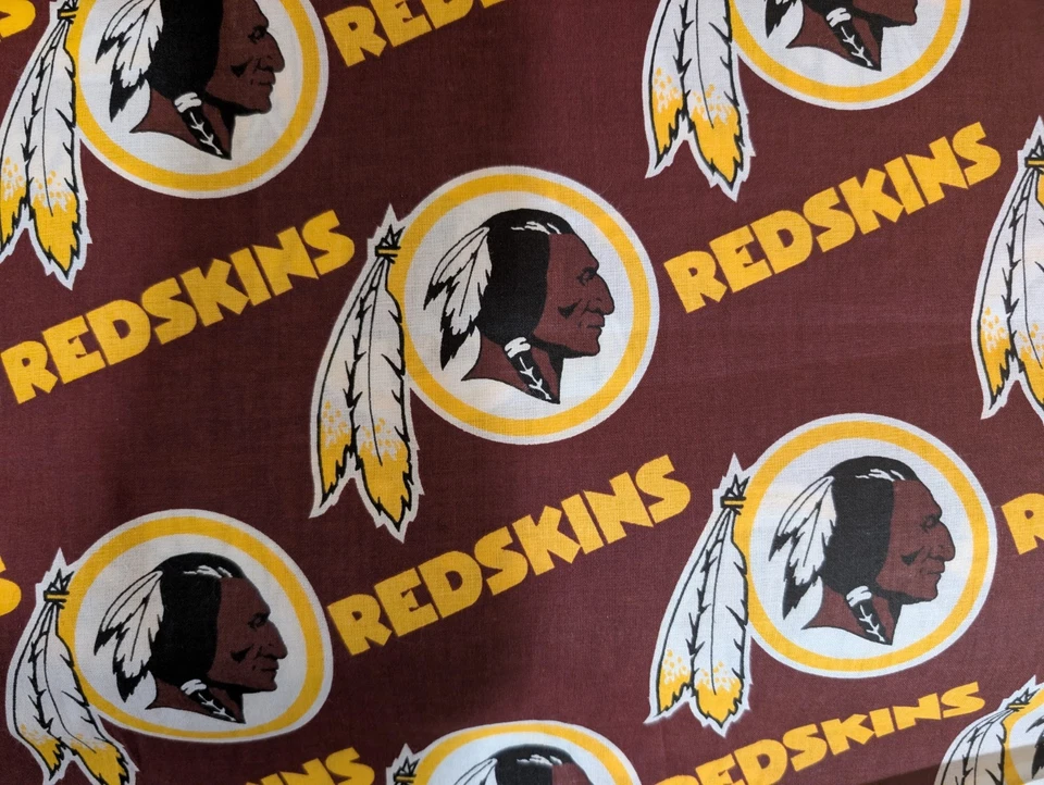 NEW Discontinued Washington Redskins NFL Quilting Sewing Cotton Fabric 58" Wide - Image 2 of 2