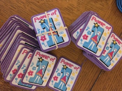 Girl Scout Patches Lot Of 20 Power Of One Recruitment Beginning Year All Levels