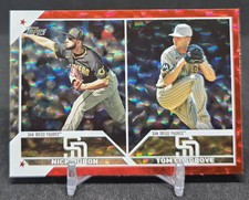 2023 Topps Update Rookie Combo Nick Duron/Tom Cosgrove Red Foilboard 160/199