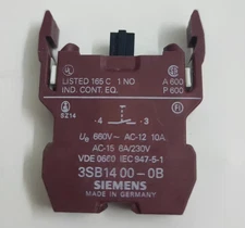 1PC NEW SIEMENS Auxiliary Contact Module 3SB1400-0B #LL