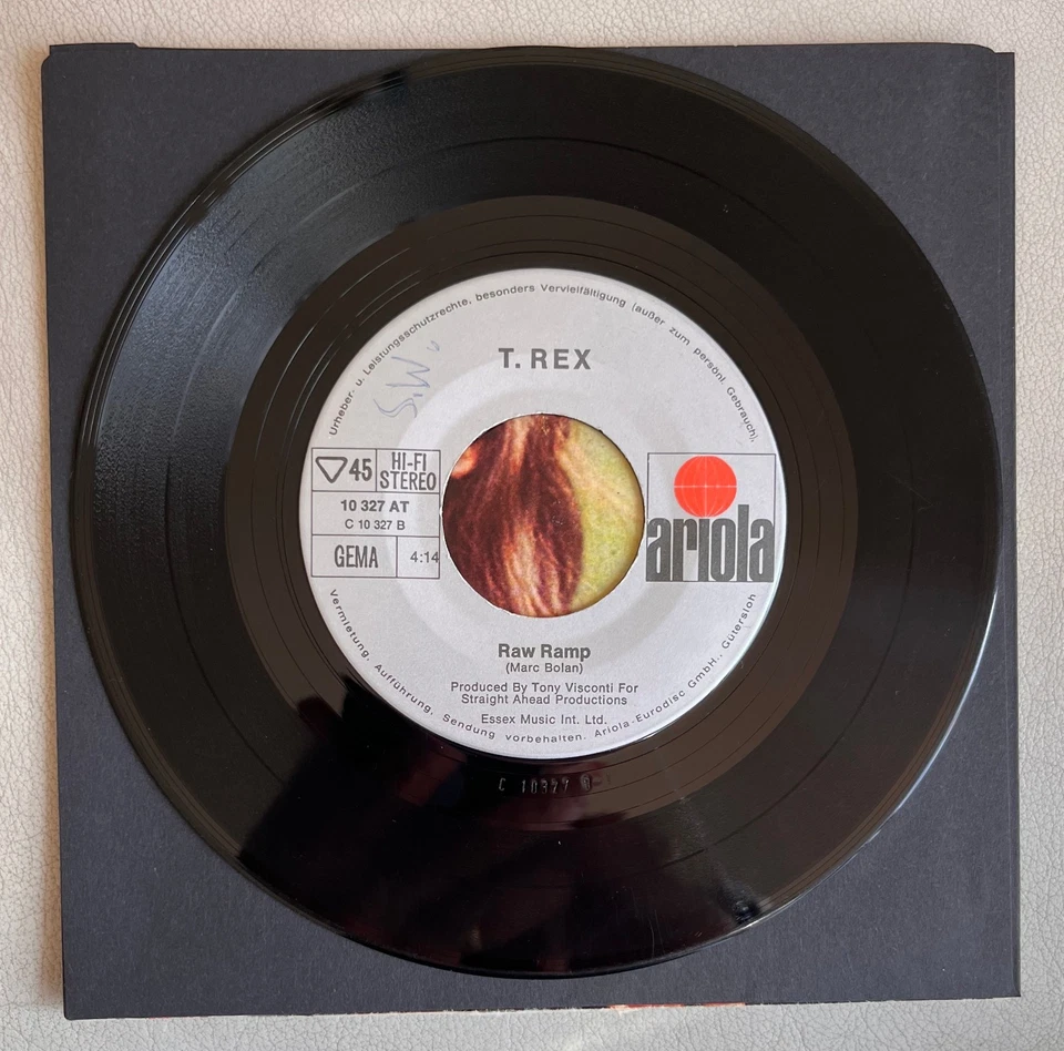 T. REX - Get It On German 7" Single 10327AT   VG / VG - Image 4 of 4