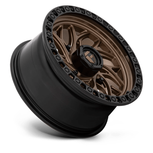 (1PC) Fuel D777 Runner Utv 15X7 4X156 Bronze Black 10mm Wheel Rim 15 Inch - Picture 4 of 9