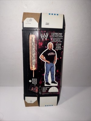 WWE Wrestling Ice Cream Box  And Card 2006 Stone Cold Steve Austin Very Rare