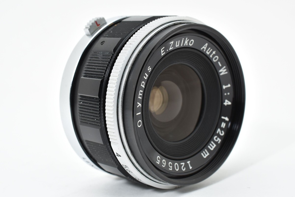 Olympus E.Zuiko AUTO-W 25mm F/4 Wide Angle Lens Pen F 5538 | eBay
