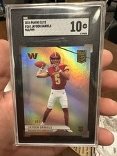 2024 Donruss Elite | #165 | Jayden Daniels | /999 | (RC) | SGC 10 | Low Pop