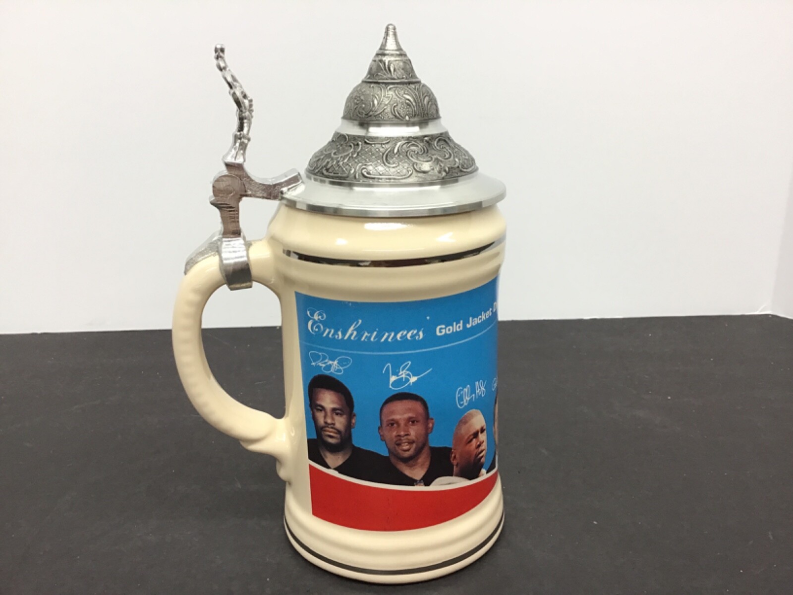 2015 NFL Pro Football Hall of Fame Enshrines Gold Jacket Dinner Stein Canton OH eBay