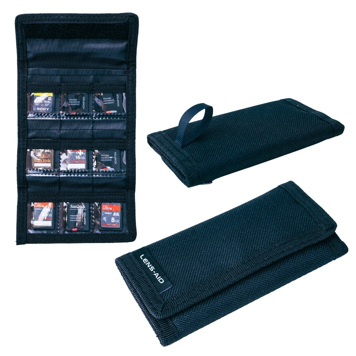 JJC Custodia per Schede di Memoria e Batteria (Per 1 x Batterie e 1 x SD, 2 x Micro SD JJC Custodia per Schede di Memoria e Batteria (Per 1 x Batterie e 1 x SD, 2 x Micro SD