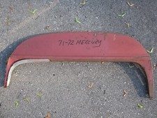71-72 Mercury Marquis Monterey Meteor Rh Fender Skirt Used