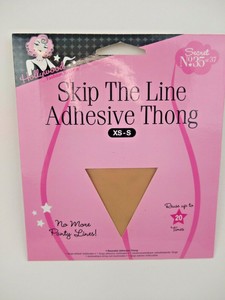 Hollywood Fashion Secrets Skip The Line Adhesive Thong Reusable New Size Xs S Ebay