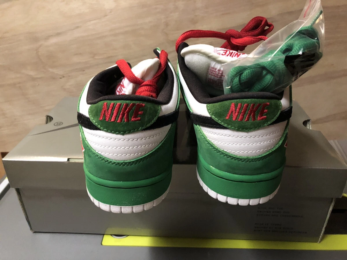 Nike Dunk SB Low Heineken Size 9.5 2003 DS 100% AUTHENTIC All Original!