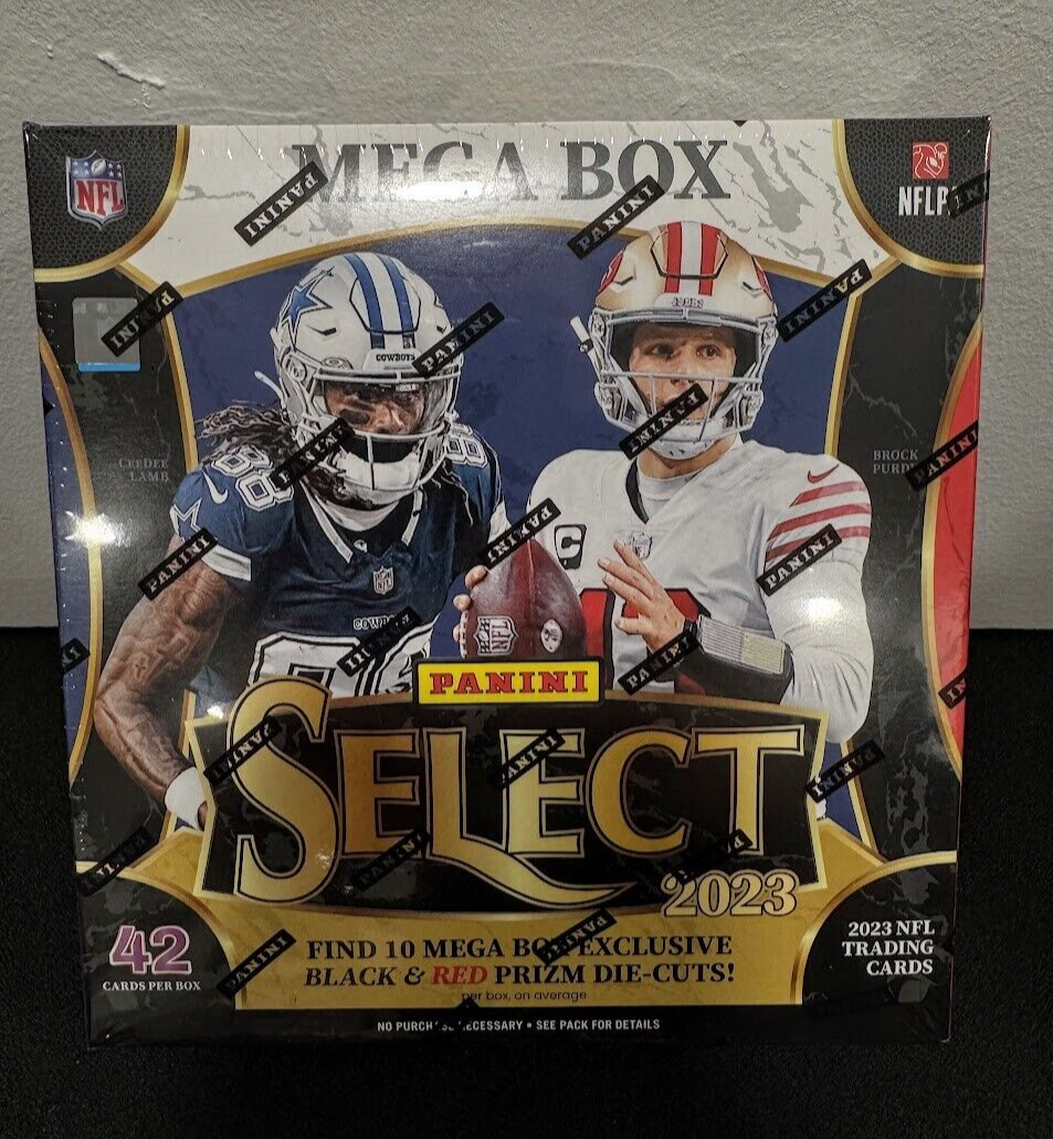 2023 Panini Select NFL Football Mega Box Black & Red Prizm IN HAND SAME DAY SHIP