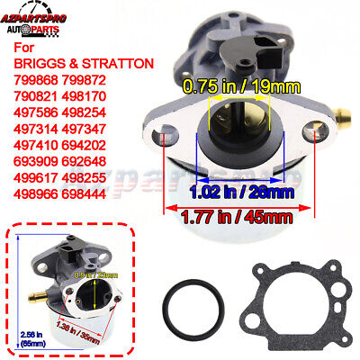 Carburetor Carb Replaces Briggs & Stratton 12A802 12B802 12C702 12C802 12C807