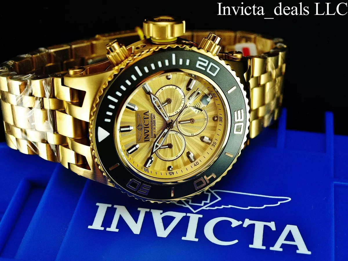 Invicta subaqua 18k gold plated best sale watch