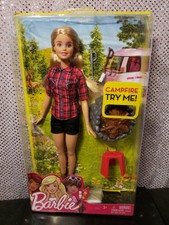 barbie sis campfire doll