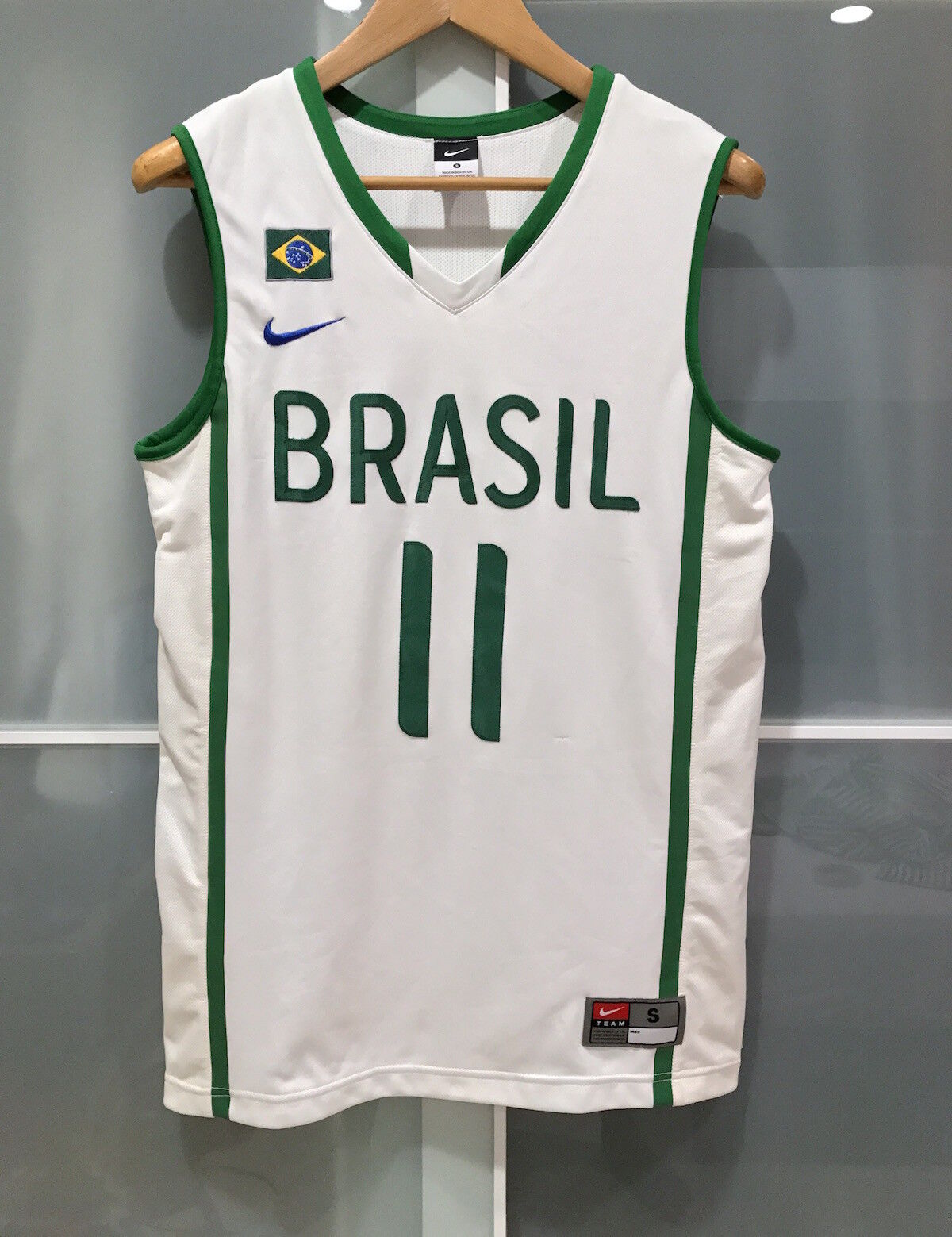 Presentar cruzar El camarero RARA CAMISETA DE BALONCESTO NIKE BRASIL VAREJAO AUTÉNTICA SELECCIÓN  NACIONAL FIBA CMB S | eBay