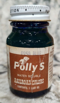 FLOQUIL POLLY S SCALE RAILROAD MODEL PAINT 1oz 1 oz - PR58 BLUE