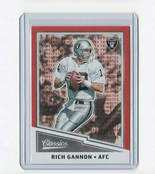 2017 Panini Classics Timeless Tributes Orange RICH GANNON #190   07/25   [Mint] 