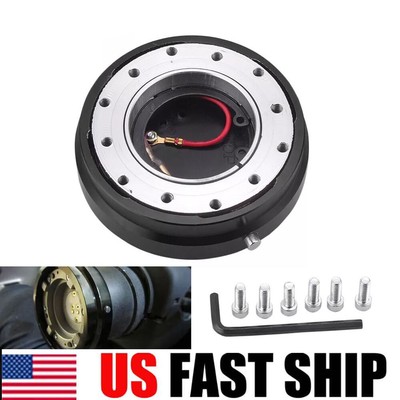 Universal Car Steering Wheel Quick Release Hub Adapter Snap Off Boss US STOCK