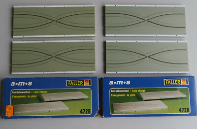 2 x Faller AMS 4728-- Spurwechsel in OVP, 70er Jahre Spielzeug (RPS557)