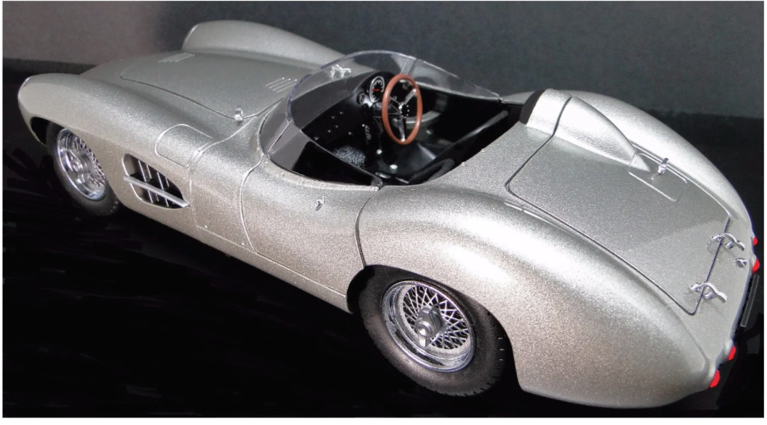 1950s Ferrari Engine in Le Mans Race Car Custom Built Metal Body1:18SCALE MODEL