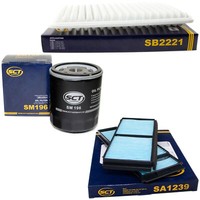Inspektionspaket Filterset SCT FüR Mazda 3 1.4 BK 62 KW 62KW 84 PS 84PS