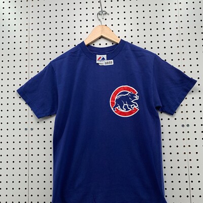 極美品 Majestic MLB CICAGO CUBS DRYポロシャツ M s-l400.jpg
