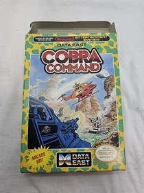 Cobra Command NES Complete Original Box & Manual Authentic Tested 