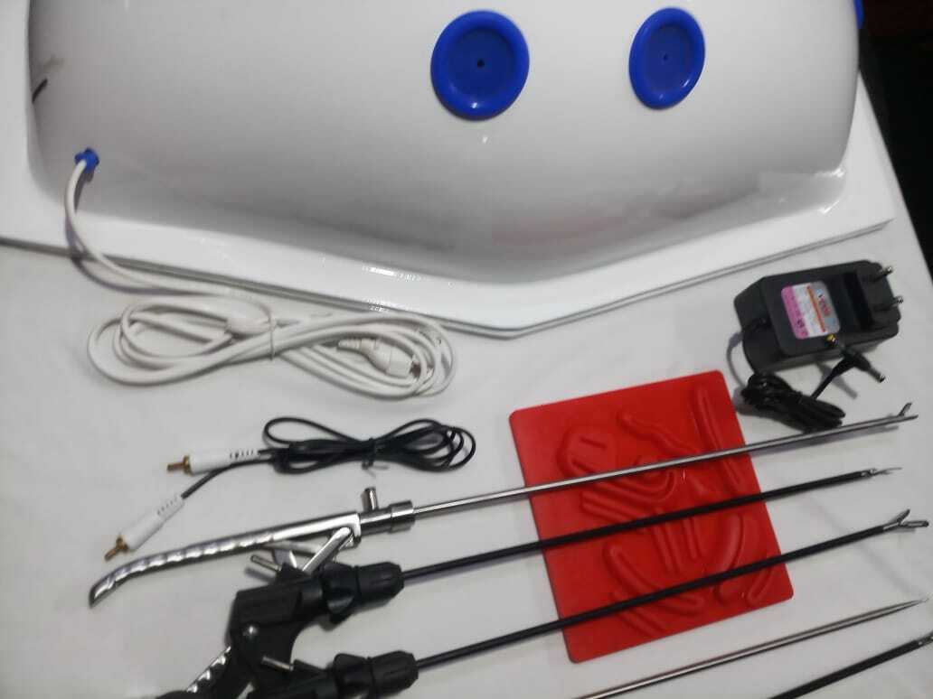 Scatola di allenamento addominale laparoscopica set strumenti trainer