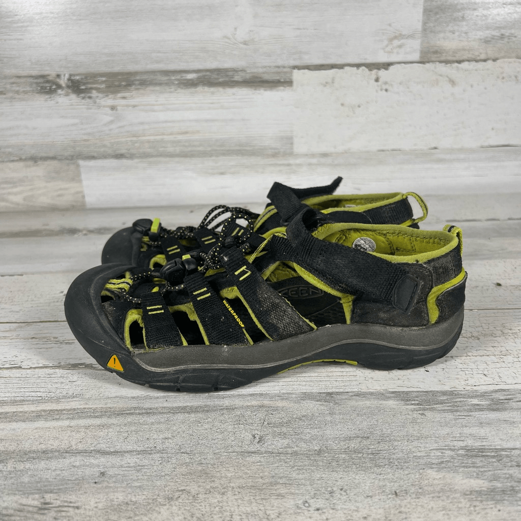 Sandali da pescatore Keen Newport H2 nero verde fluo uomo taglia 6