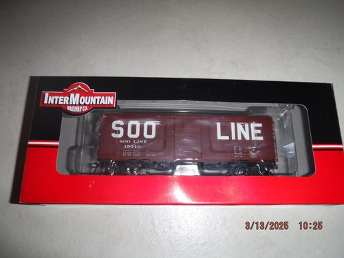 COCHE DE CAJA INTERMOUNTAIN HO SOO LINE 40' PS-1 #15049 - ARTÍCULO #45418-04 - ¡TOTALMENTE NUEVO! | Zustand: New
